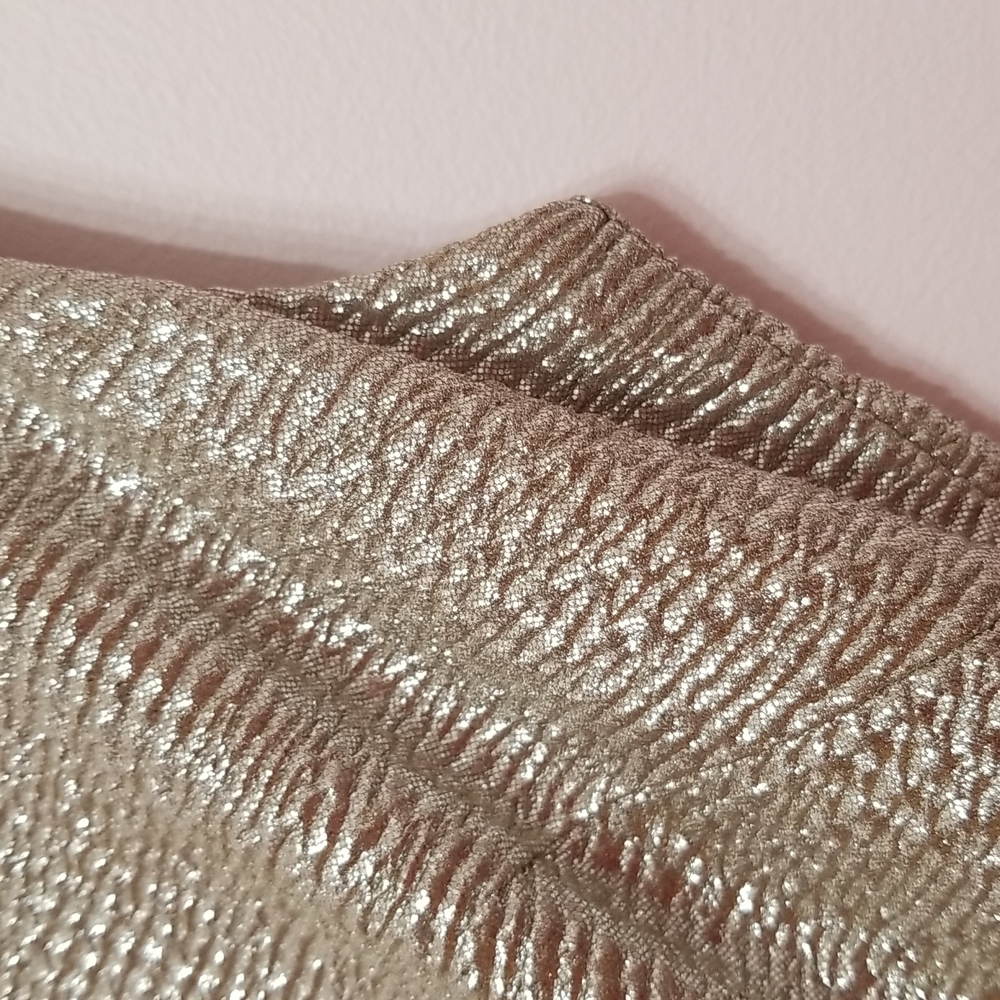 Gold metallic dress, size S - Picture 7 of 16